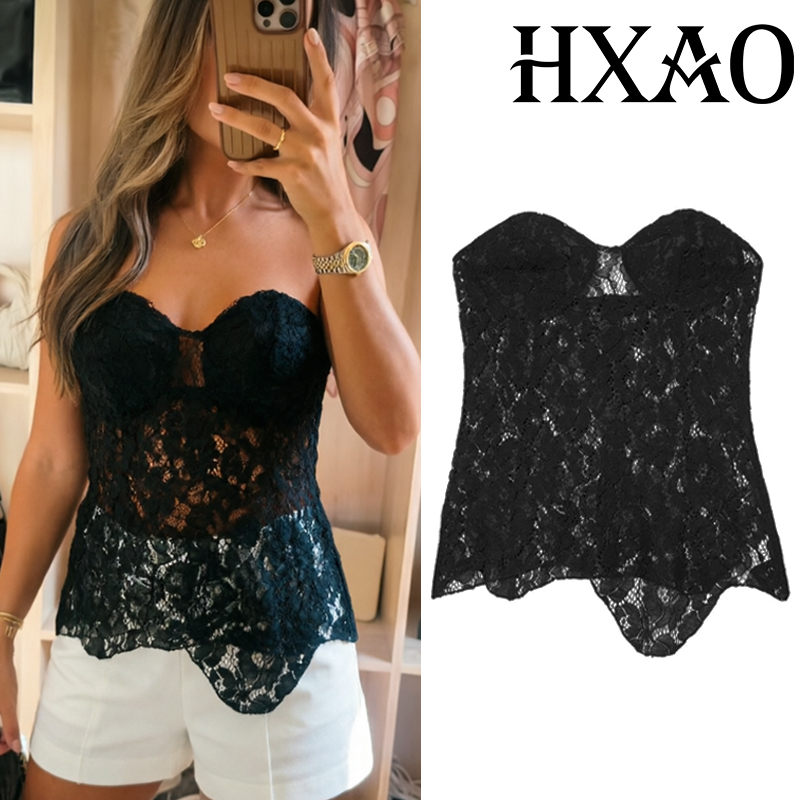 HXAO Top Corsé Tubo para Mujer - Strapless Bra Backless reseña y precio