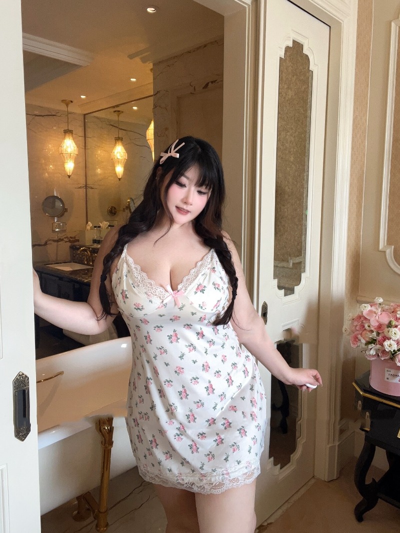 Lencería Sexy de talla grande  - Babydoll Chemise Night reseña y precio
