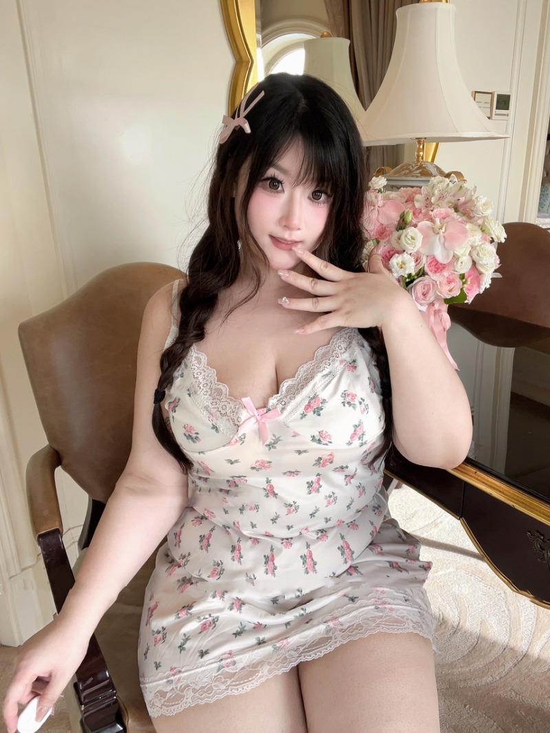 Lencería Sexy de talla grande  - Babydoll Chemise Night reseña y precio