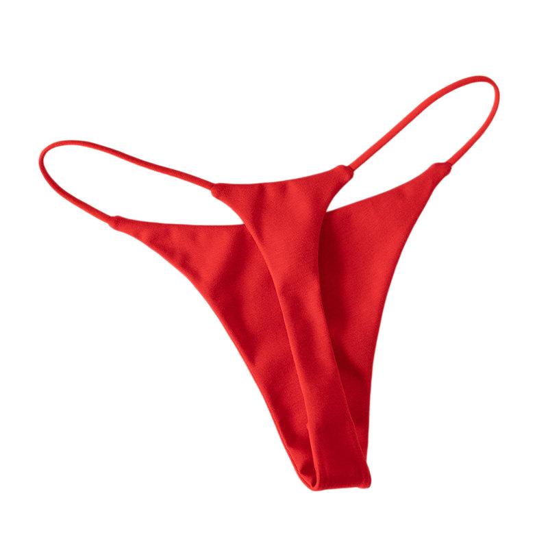 Tanga de algodón de cintura ba - Thong Bikini Women reseña y precio