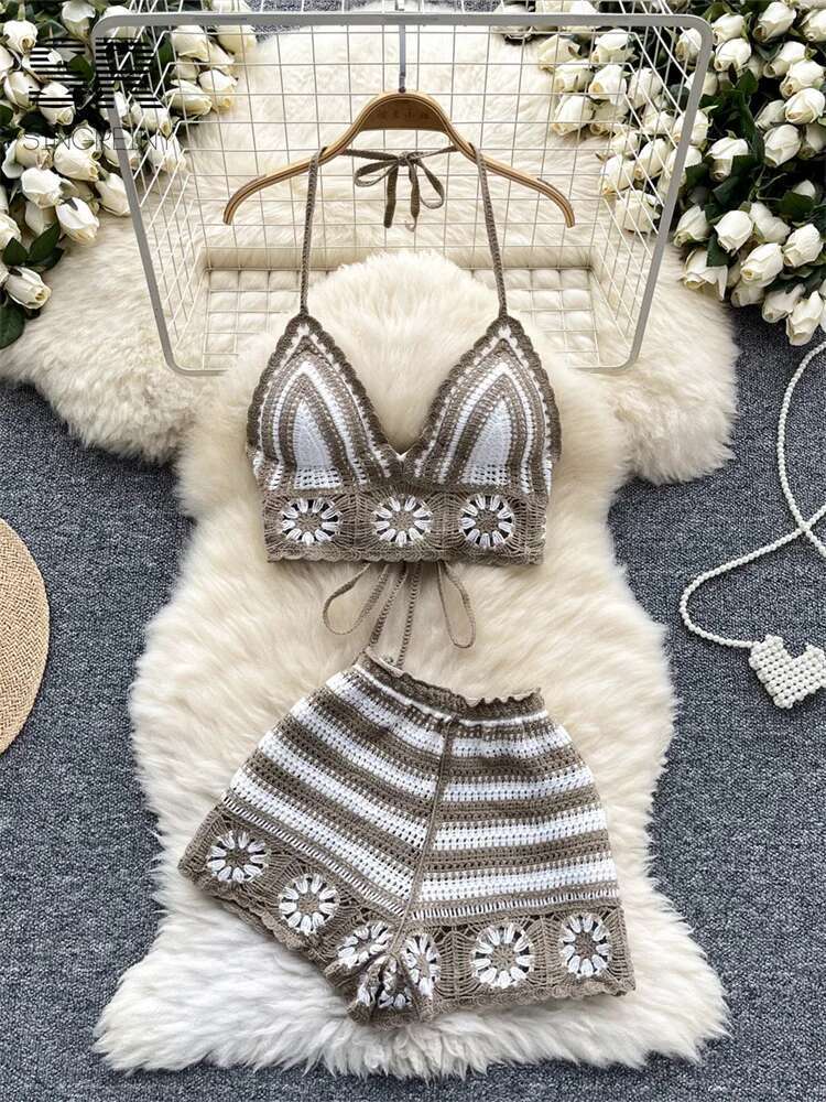 Trajes de punto para vacacione - Cami Top Lace reseña y precio