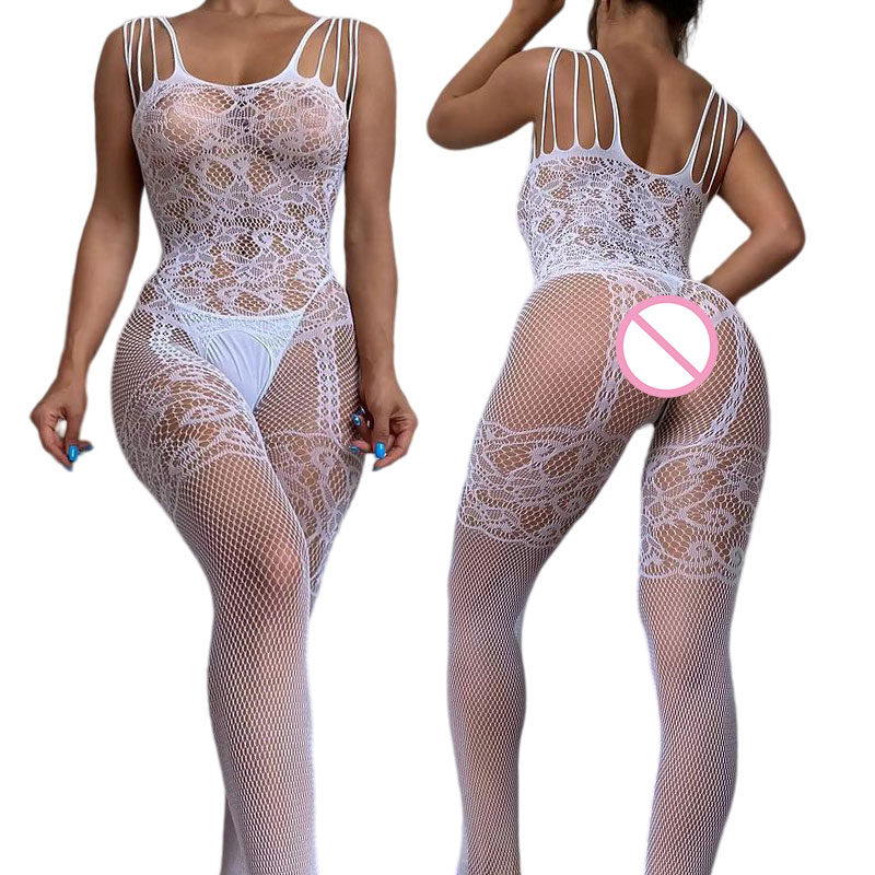 Lencería Sexy para Mujer, Tran - Bodystocking Fishnet reseña y precio