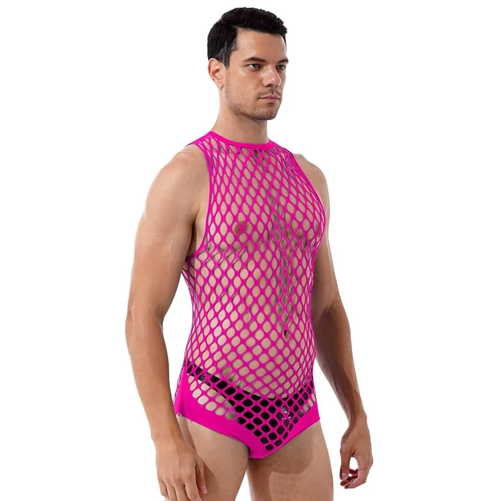 Body Gay para hombre, trajes f - Bodystocking Fishnet reseña y precio