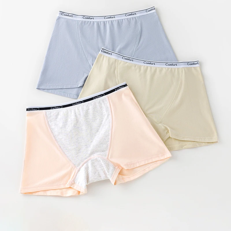 Bragas menstruales de algodón  - Boyshort Underwear reseña y precio