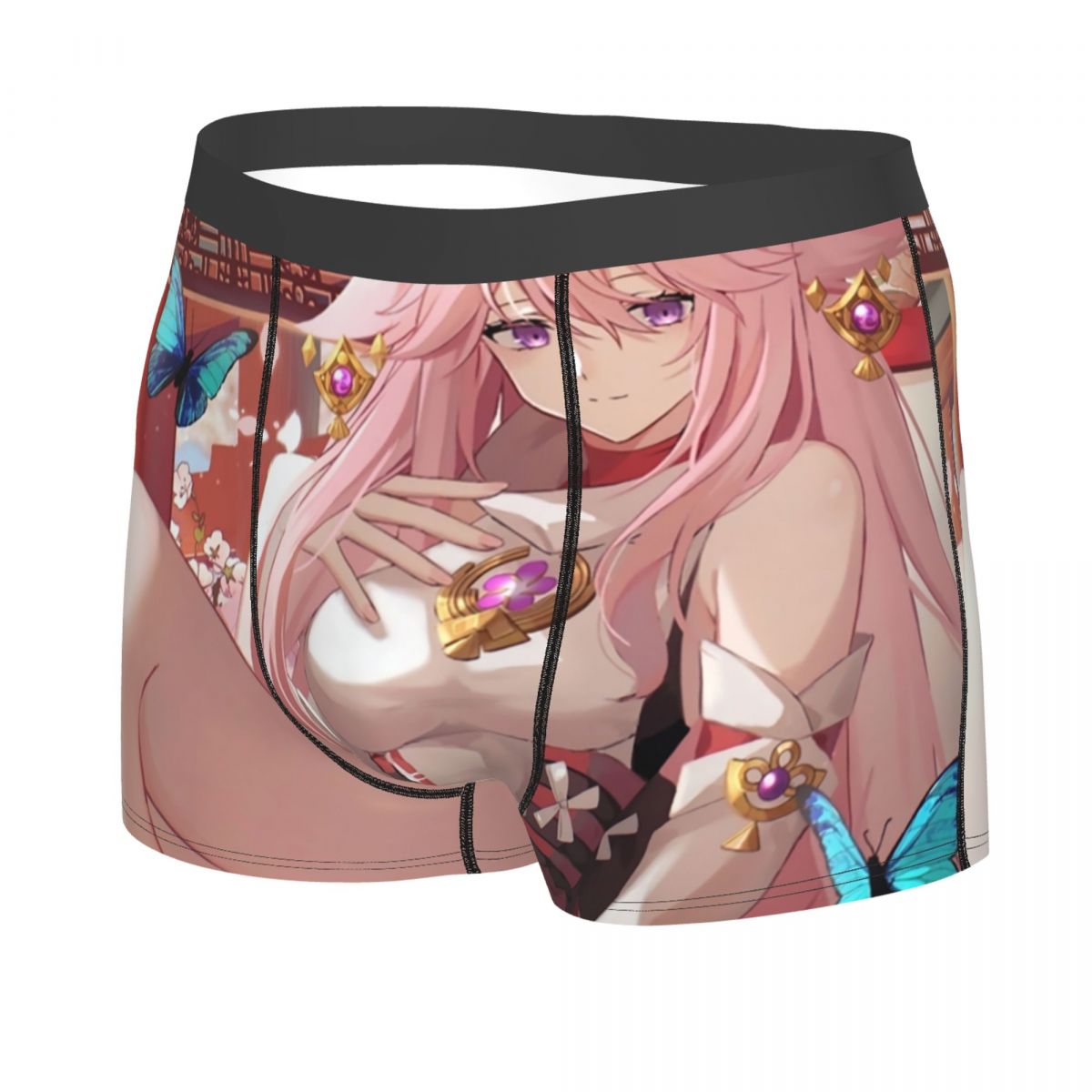 Genshin Impact Yae Miko Boxer  - Boyshort Underwear reseña y precio