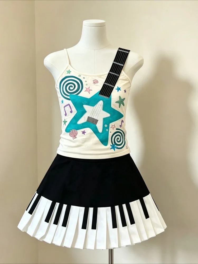 Conjunto Retro de Dos Piezas E - Cami Top Lace reseña y precio