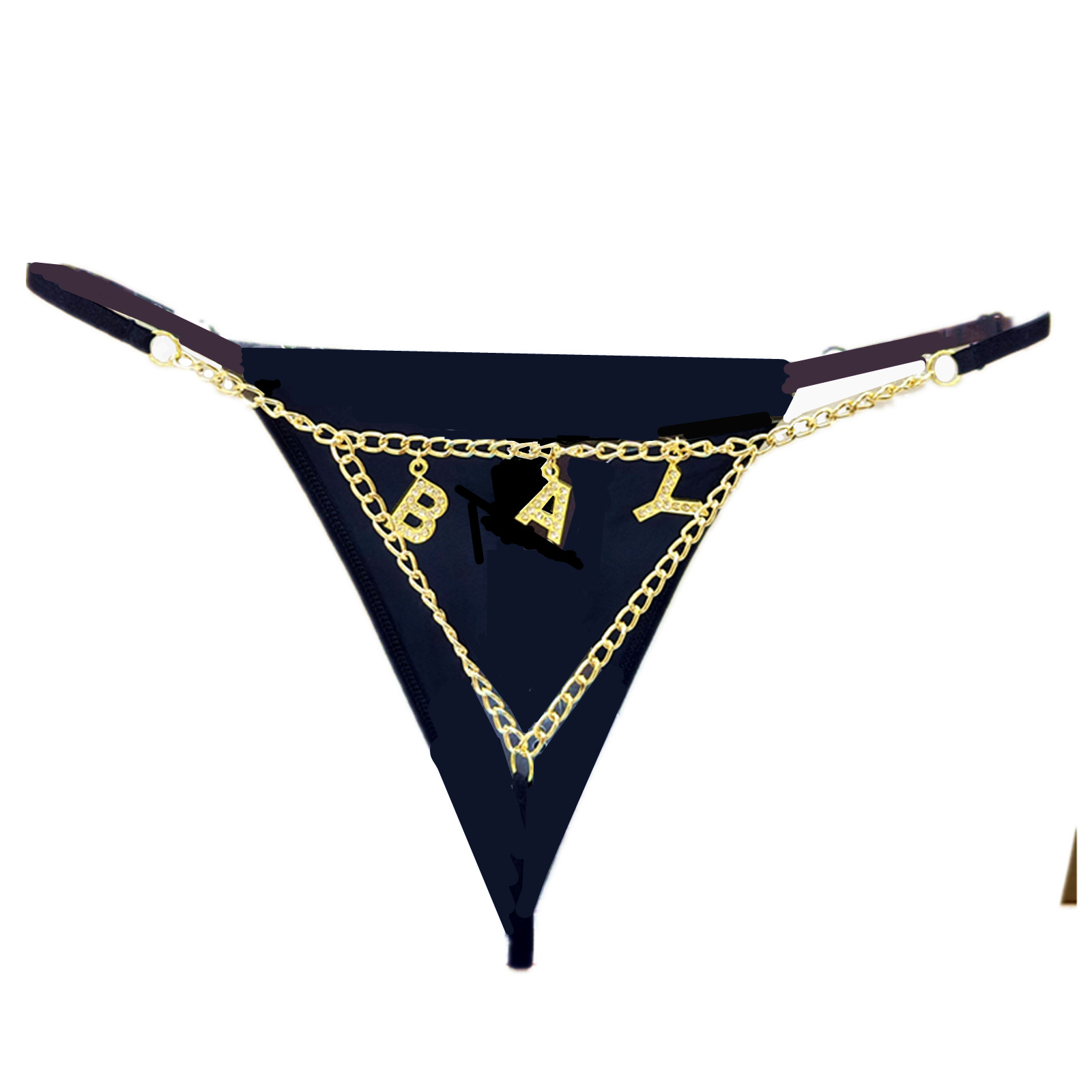 Cadena de cintura con letras d - Thong Bikini Women reseña y precio