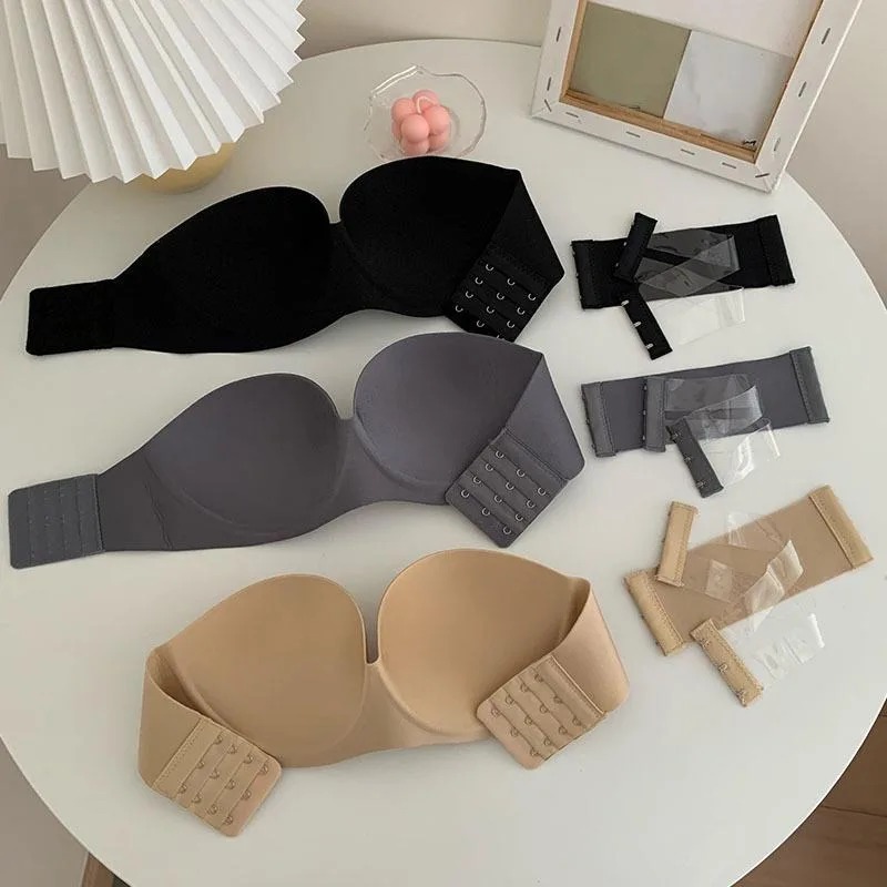 Sujetador push-up sexy sin tir - Strapless Bra Backless reseña y precio